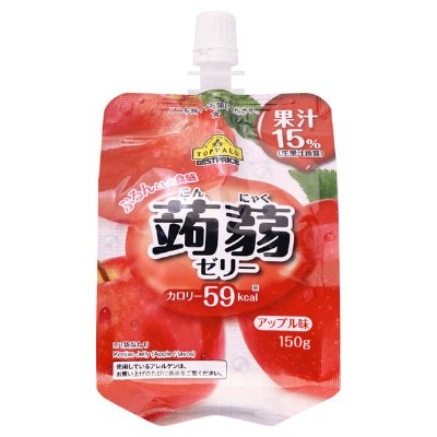 蒟蒻ゼリーアップル味