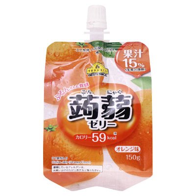 蒟蒻ゼリーオレンジ味