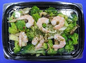 海老ブロッコリーアヒージョ大