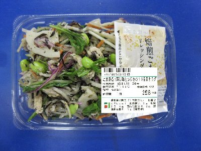 ごま香る！蒸し鶏とひじきの１０品目サラダ