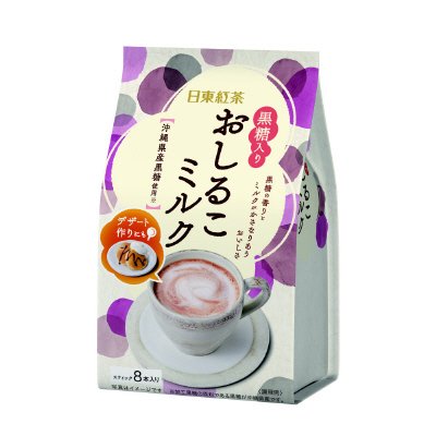 日東紅茶　黒糖入りおしるこミルク　８本入