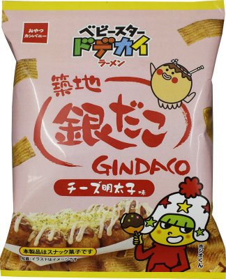 ベビースタードデカイラーメン銀だこチーズ明太子味