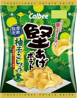 堅あげポテト柚子こしょう味