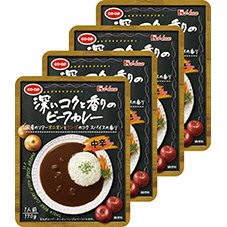 深いコクと香りのビーフカレー　中辛