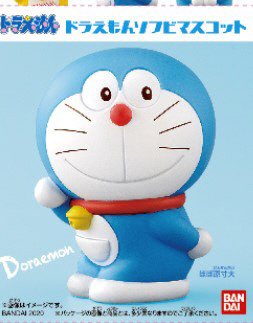 ドラえもん　ソフビマスコット