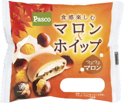 食感楽しむ　マロン＆ホイップ