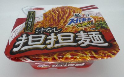 夏の辛口　スーパーカップ大盛り　汁なし担担麺　超やみつき四川風スパイス仕上げ