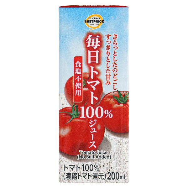 毎日トマト100%ジュース 食塩不使用