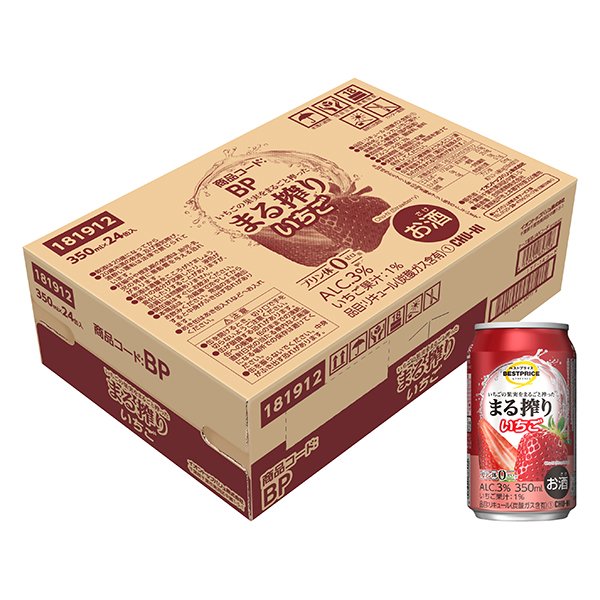 まる搾りいちご<ケース>