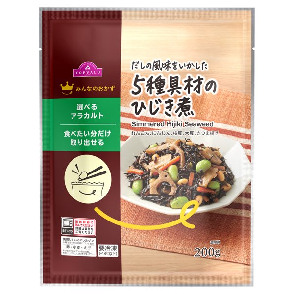 みんなのおかず 5種具材のひじき煮