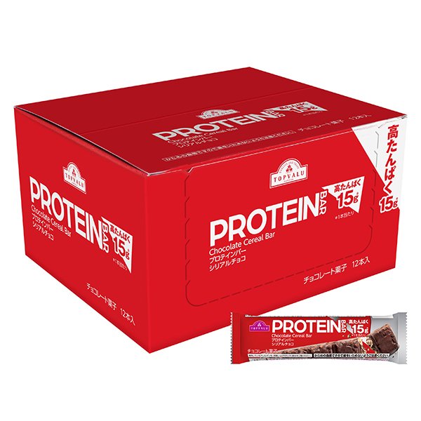 プロテインバー シリアルチョコ<12本パック>