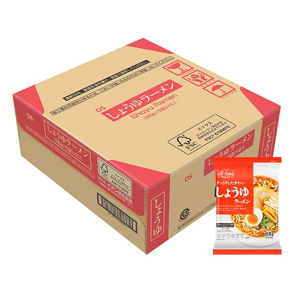 オールタイムヌードル しょうゆラーメン<ケース>