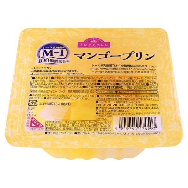 乳酸菌入り マンゴープリン